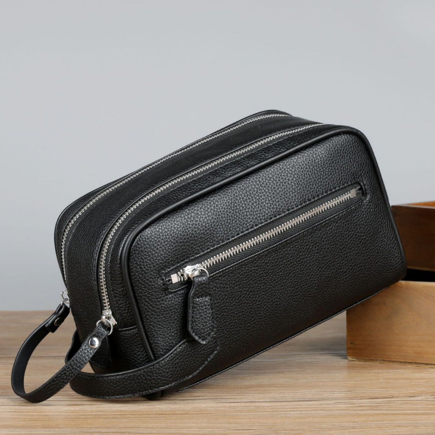 Women's & Men's Rhombus Chain Large Capacity Men's Clutch