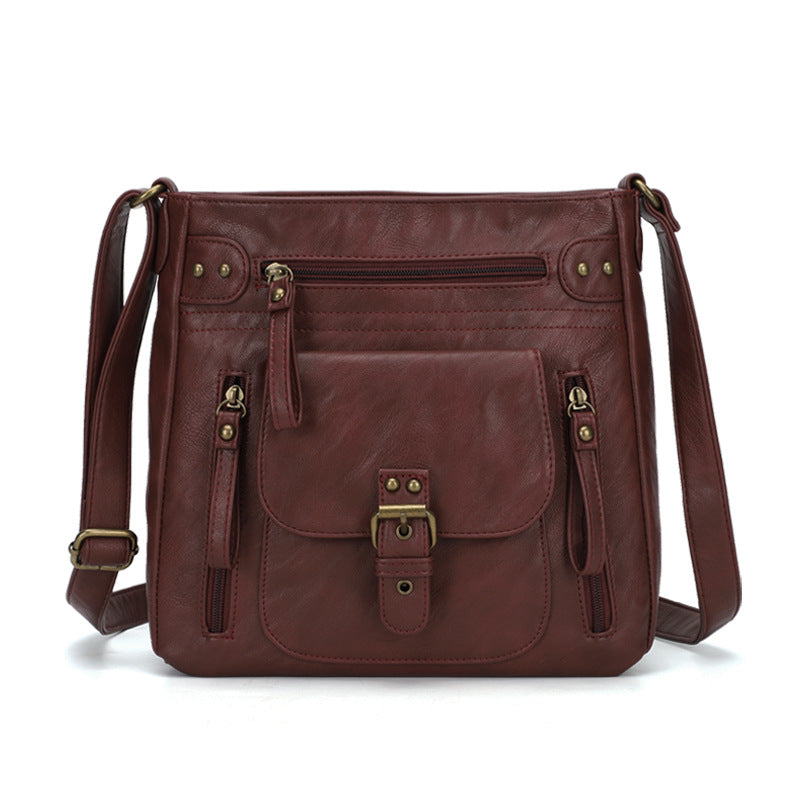 Pretty Elegant Women's Vertical Fashion Retro Small Square Bags