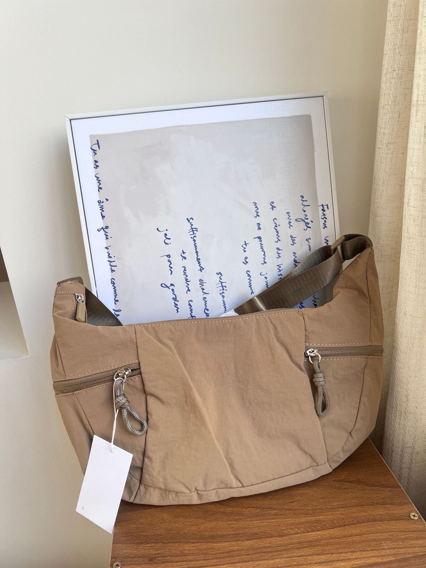 Croissant Waterproof Nylon Leisure Dumpling Commuting Bags