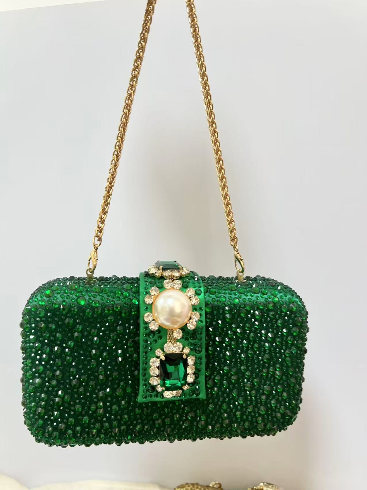 Women's Banquet Silk Clutch Cheongsam Formal Dress Women's Shoulder Bag