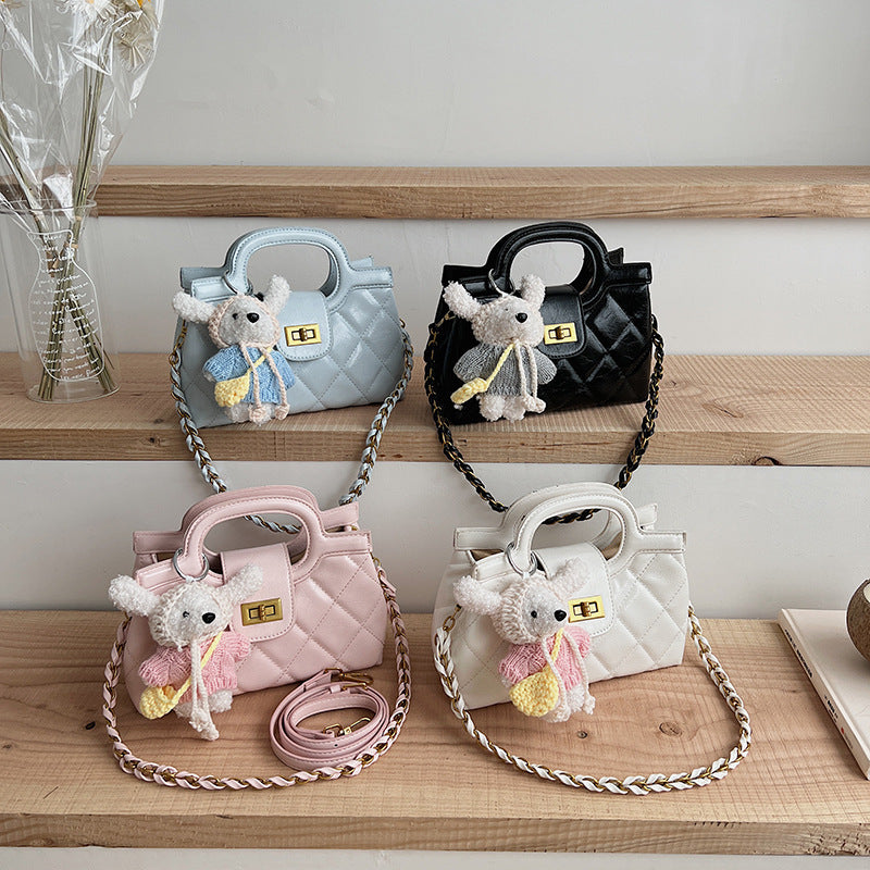 Classic Style Portable Texture Chain Fashionable Shoulder Bags