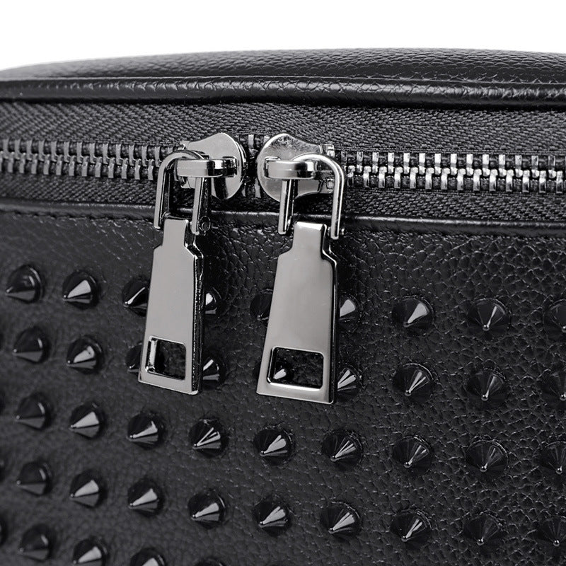 Fashion Cross Body Western Texture Rivet Bags
