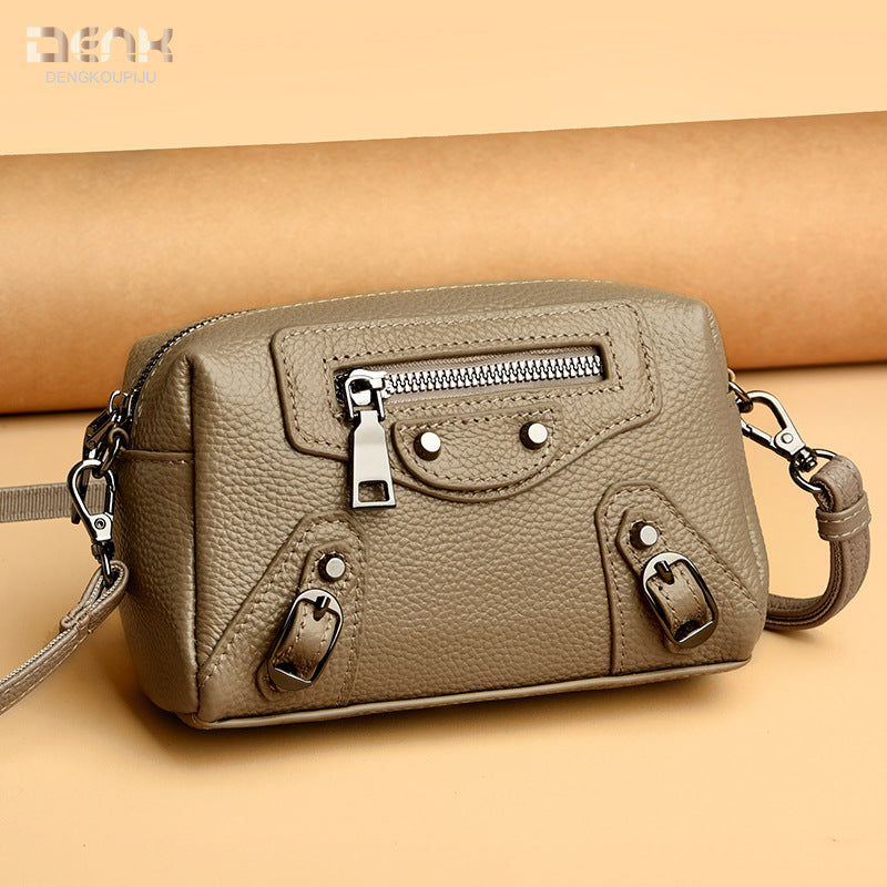 Women's Genuine Leather Fashion High Sense First Layer Women's Shoulder Bag