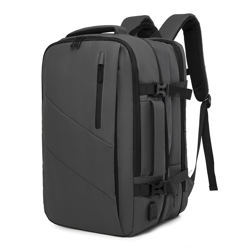 Men's Waterproof Large Capacity Computer Expandable Business Backpack