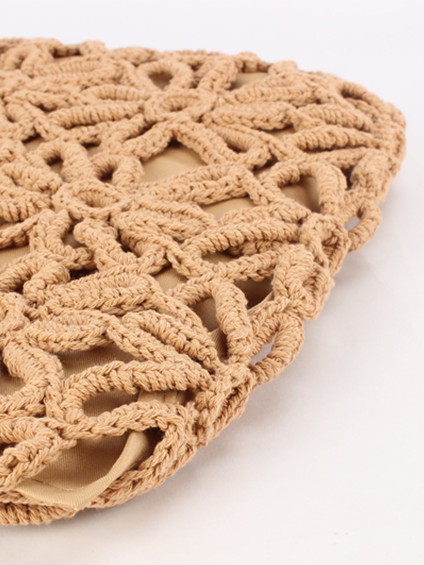 String Hollow Flower Woven Seaside Vacation Leisure Daily Women's Shoulder Bag