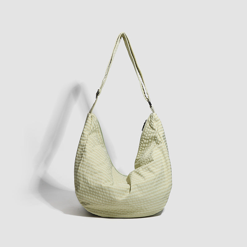 Creative Niche Waffle Cloth Fashion Style Bags