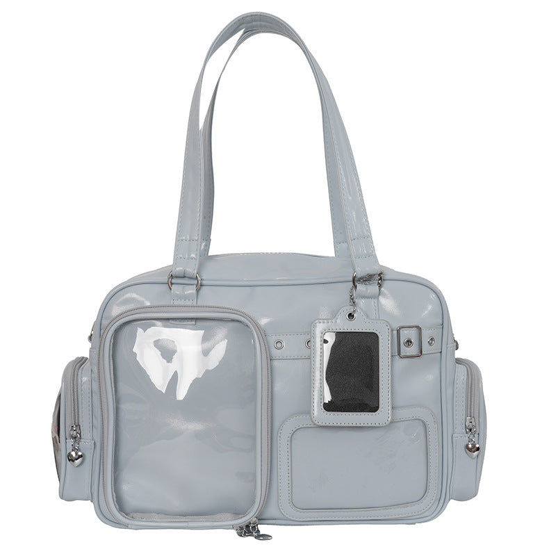 Collection Light Board Doll Large Capacity Two Shoulders Daily Cartoon Women's Shoulder Bag