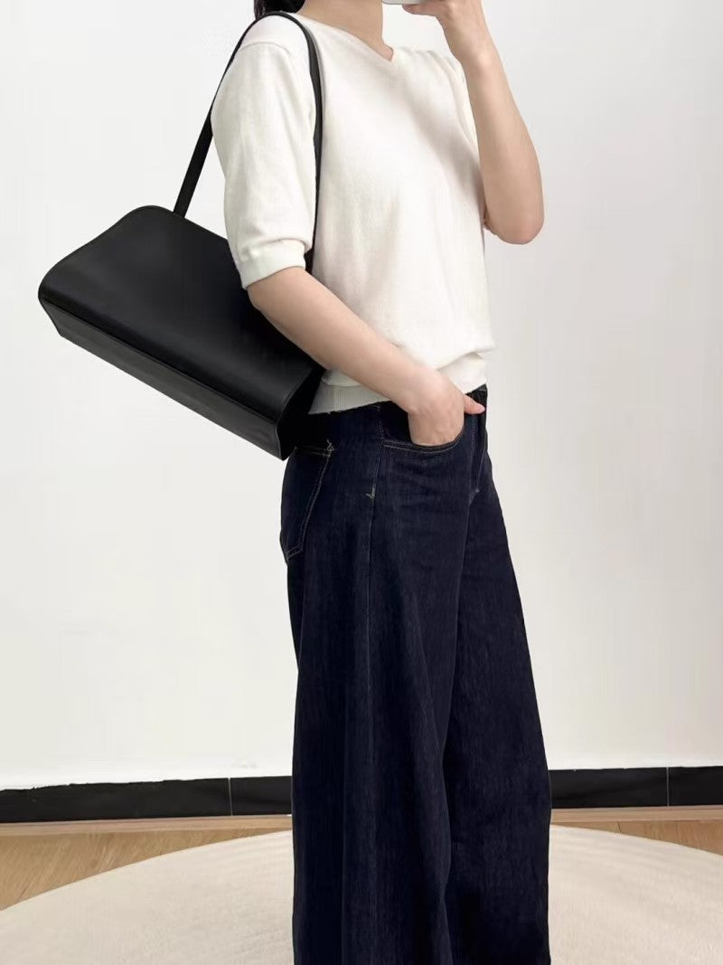 More Discount Simple Cattle Leather Sense Women's Clutch