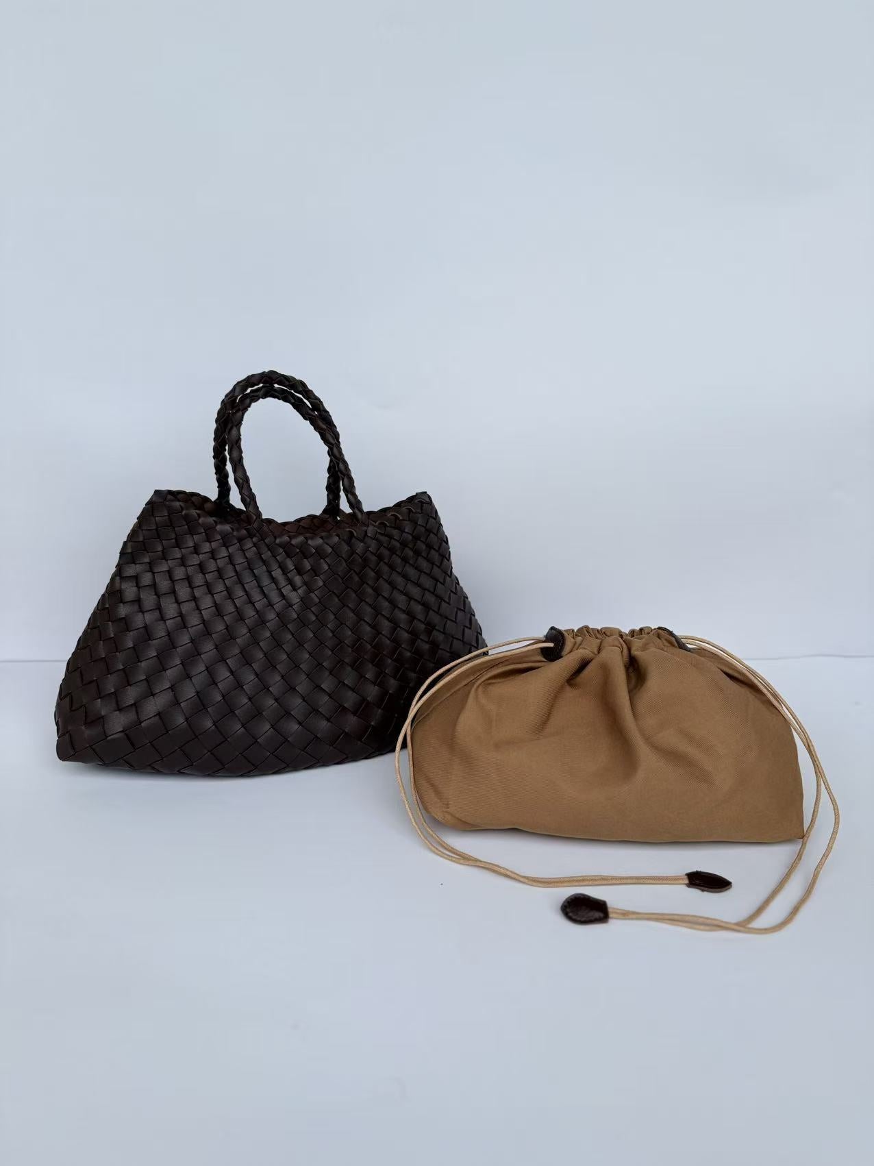 Trendy Design Light Luxury Simplicity Woven Vegetable Women's Handbag