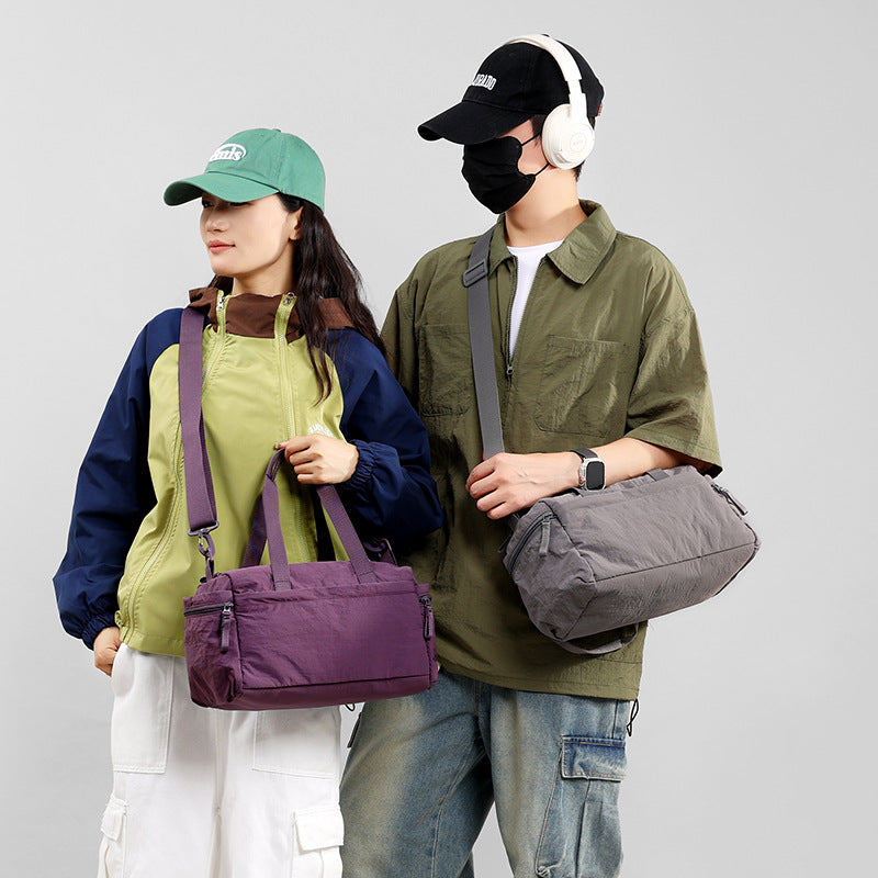 Graceful New Women's Pouch Nylon Commuter Small Square Bags