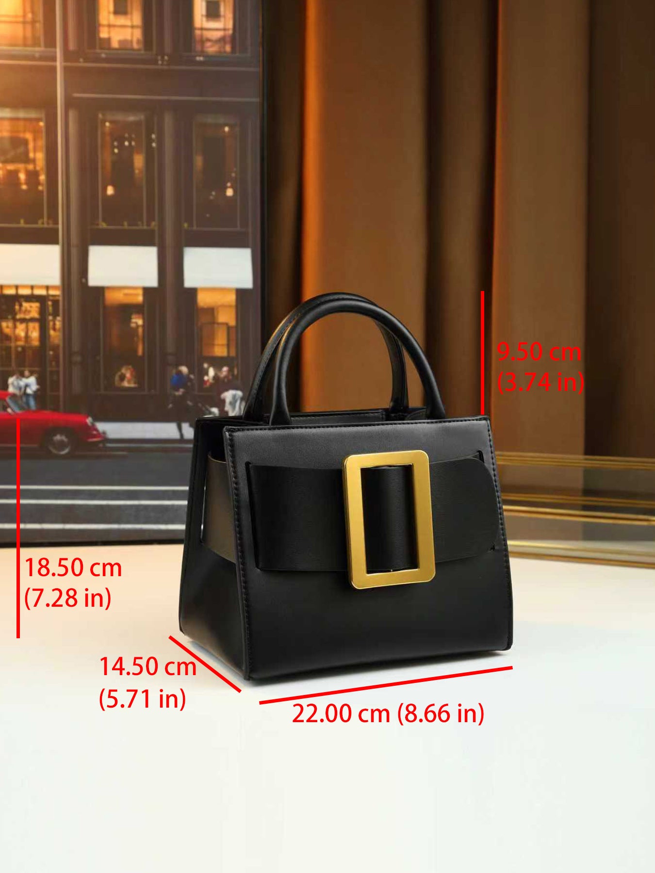 Women's Fashion Minority Design High-grade Solid Color Portable Small Square Bags
