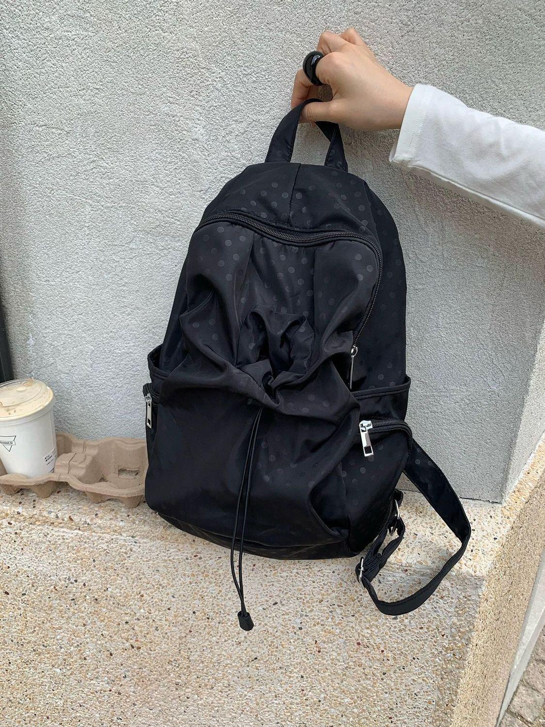 Trendy Women's Polka Dot College High Backpacks