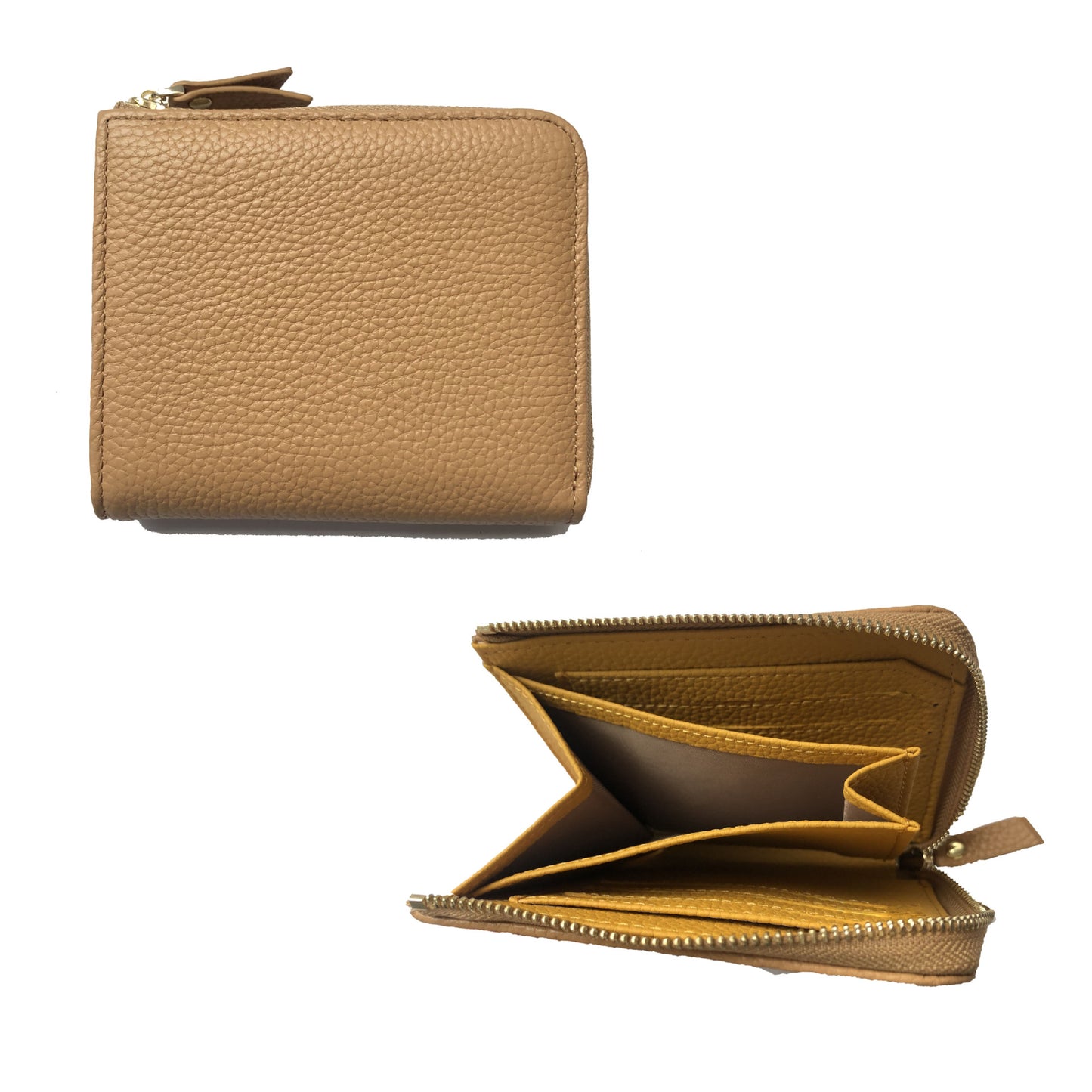 Women's Genuine Leather Litchi Pattern Short Fashion Ladies Wallet