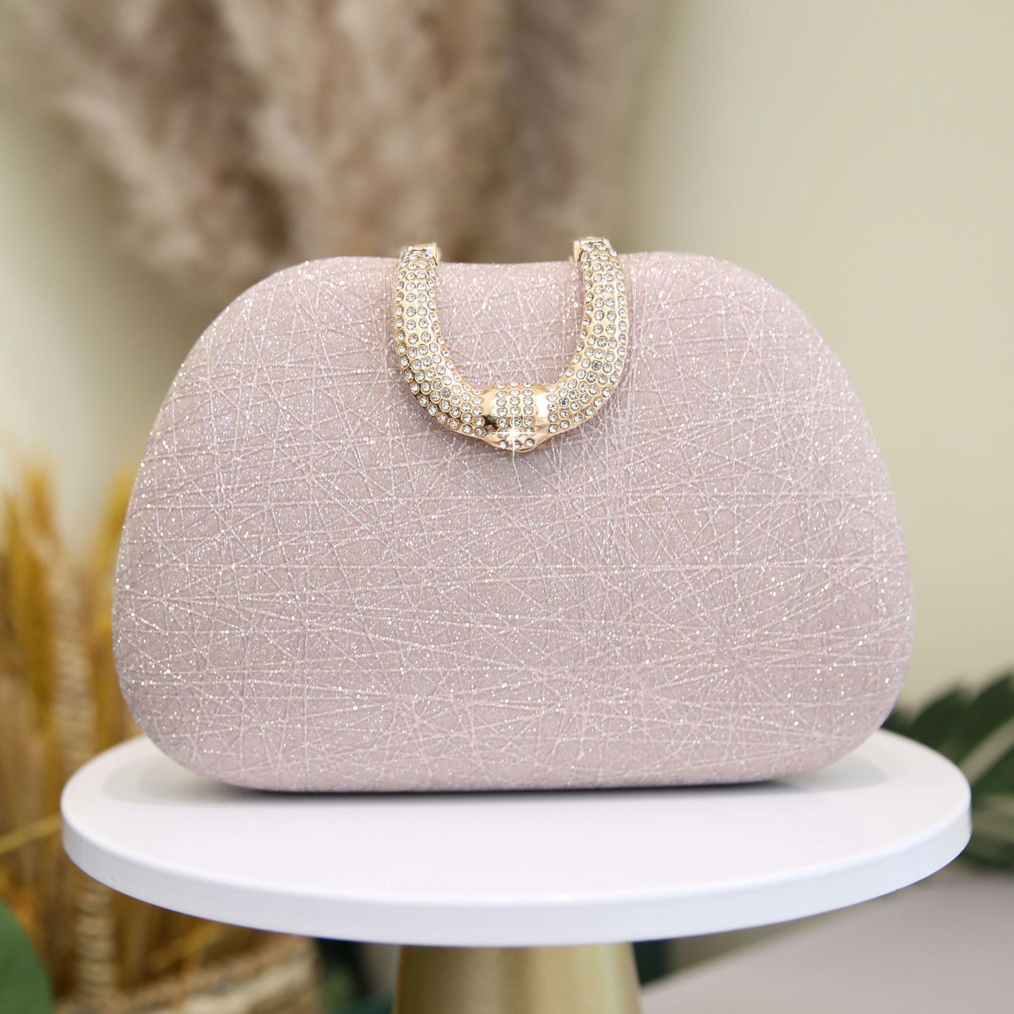 Rhinestone Fashion Thin Glittering Banquet Clutch Party Dinner Bag