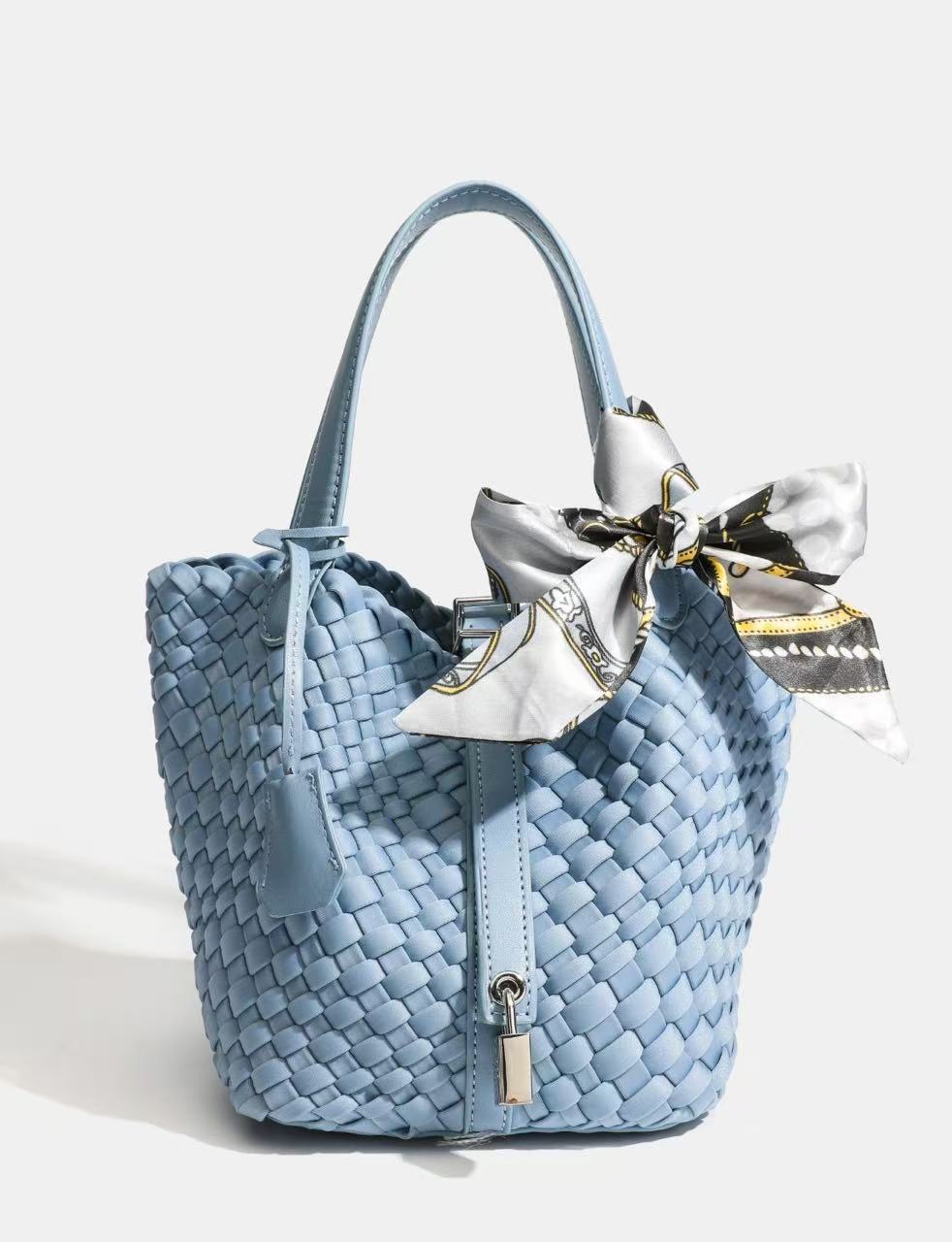 Design Nylon Cloth Hand-woven Vegetable Basket Women's Handbag
