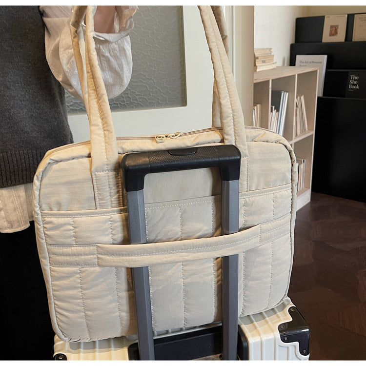 Women's Simple Office Portable Commuter Protective Women's Shoulder Bag