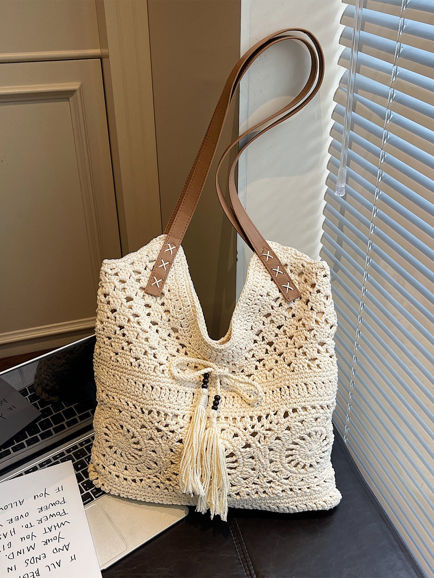 Women's Woven Spring Lazy Fashion Large Capacity Bags