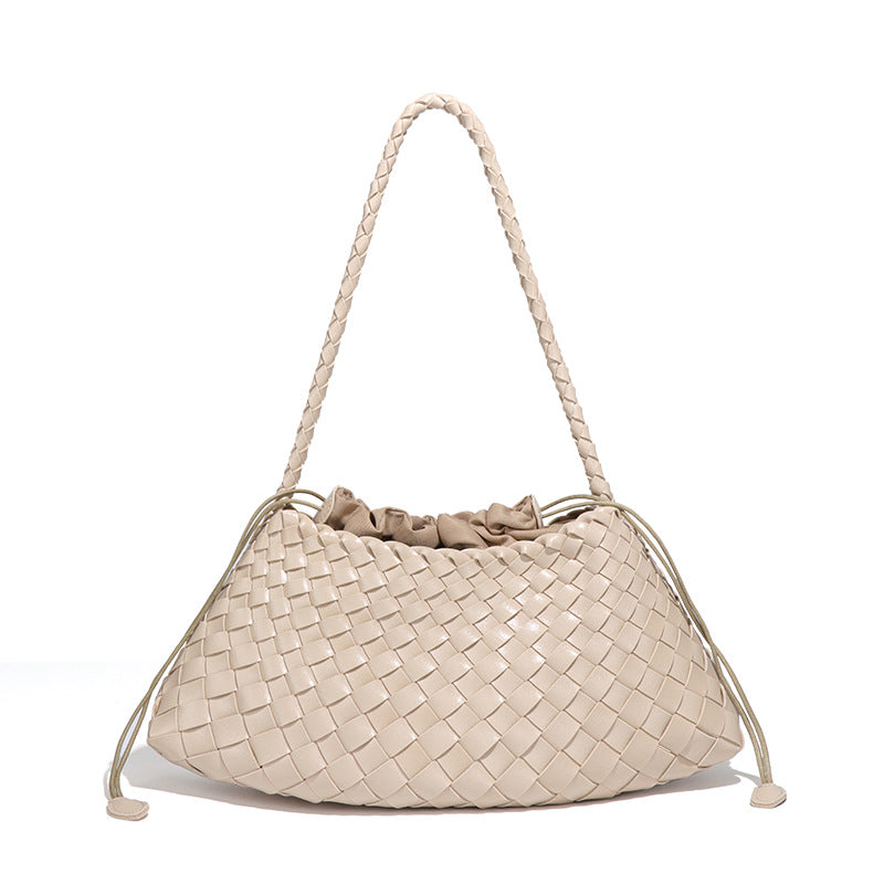 Women's Live Single Fashion Woven Underarm Retro Son Women's Shoulder Bag