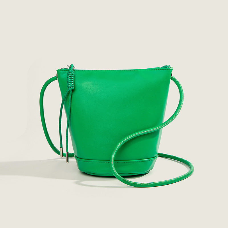 Women's Summer Fashion Soft Leather Thin Strap Women's Messenger Bag