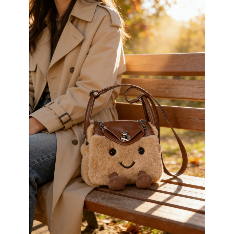 Cat Doll Knock Cute Plush Lindy Bags