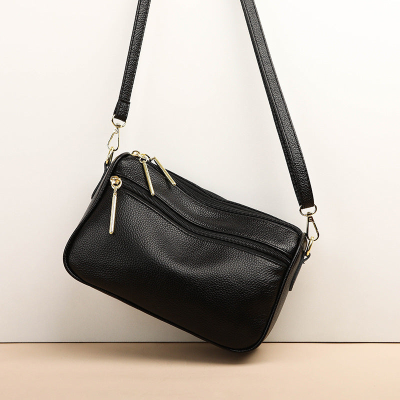 Women's Genuine Fashion Mom Soft Cowhide Women's Leather Bag