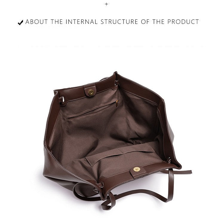 Women's Butterfly Type Large Capacity Lightweight High Sense Korean Style Tote Bag