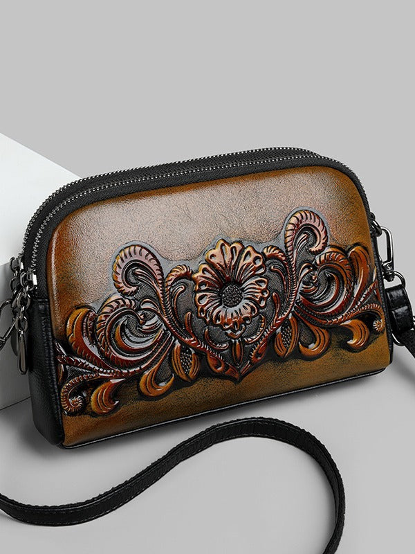 Women's Retro Mom Style Western Temperament Chinese Bags