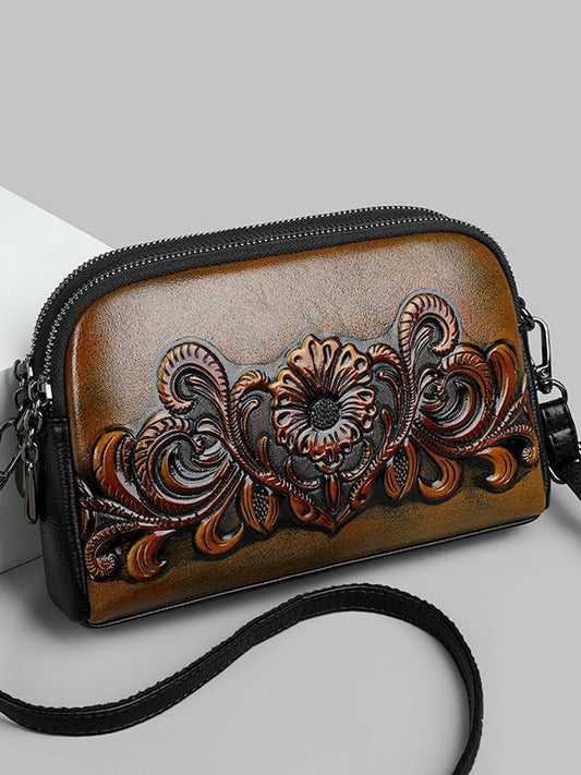 Women's Retro Mom Style Western Temperament Chinese Bags