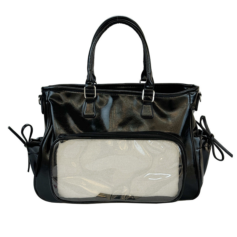 Collection Lamp Large Capacity Cartoon Commuter Women's Shoulder Bag