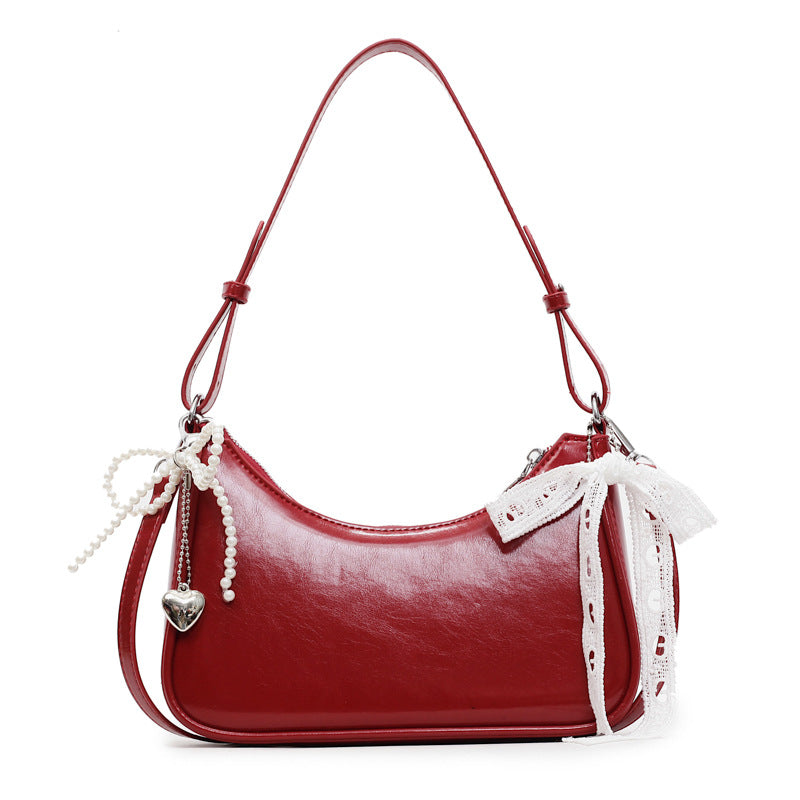 Fashion Commuter Underarm Female Summer Laced Small Square Bag