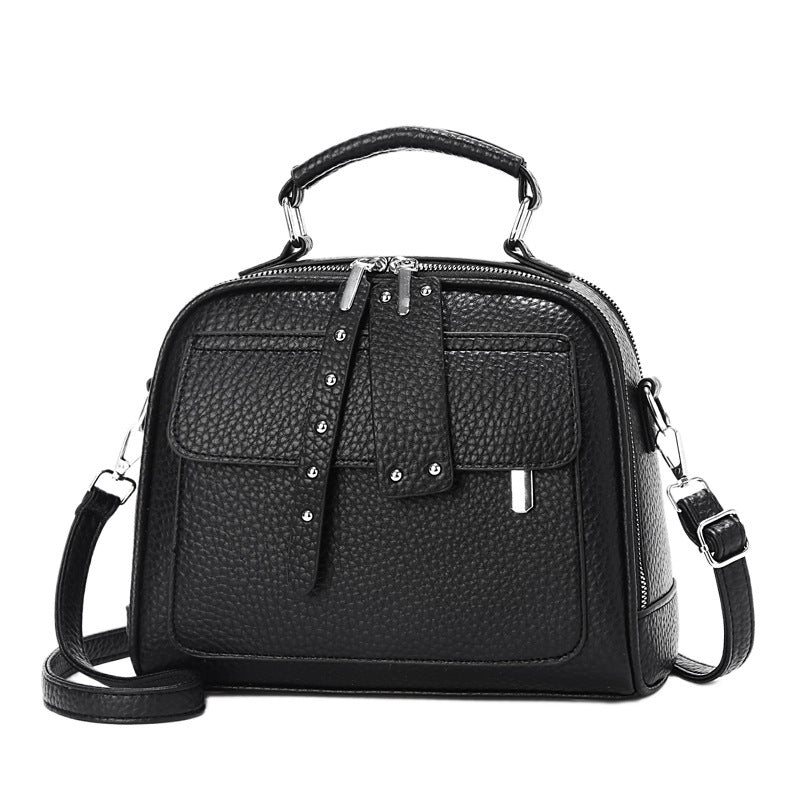 Women's Korean Fashionable Simple Versatile Large Capacity Small Square Bags