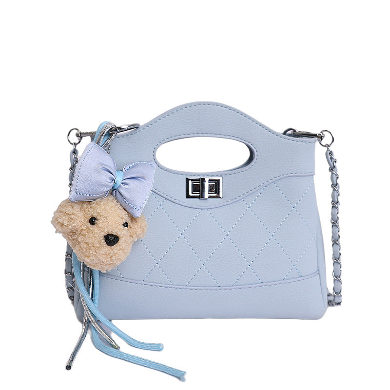 Women's Korean Style Niche Diamond Quilted Fashionable Handbags