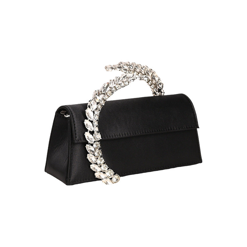 Women's Rhinestone High-grade Light Luxury Fashionable Dinner Bag