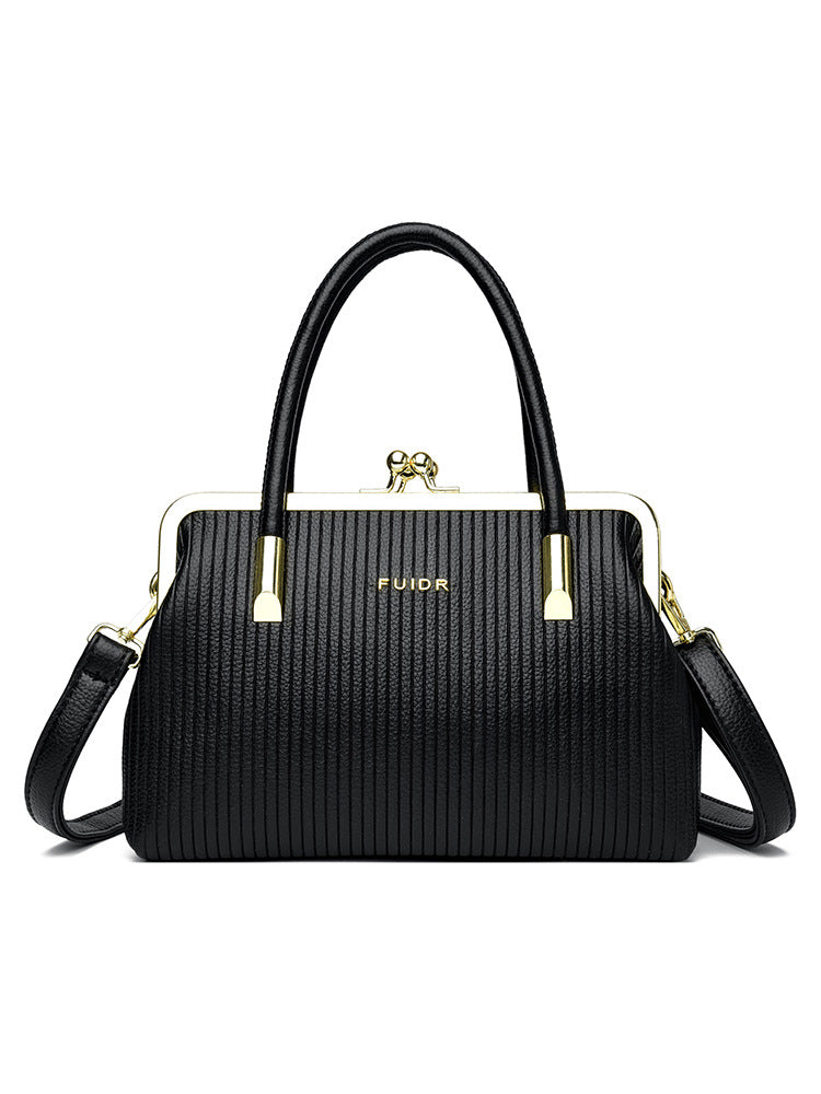 Women's Mom Large Capacity Fashion Good-looking Clip Women's Messenger Bag