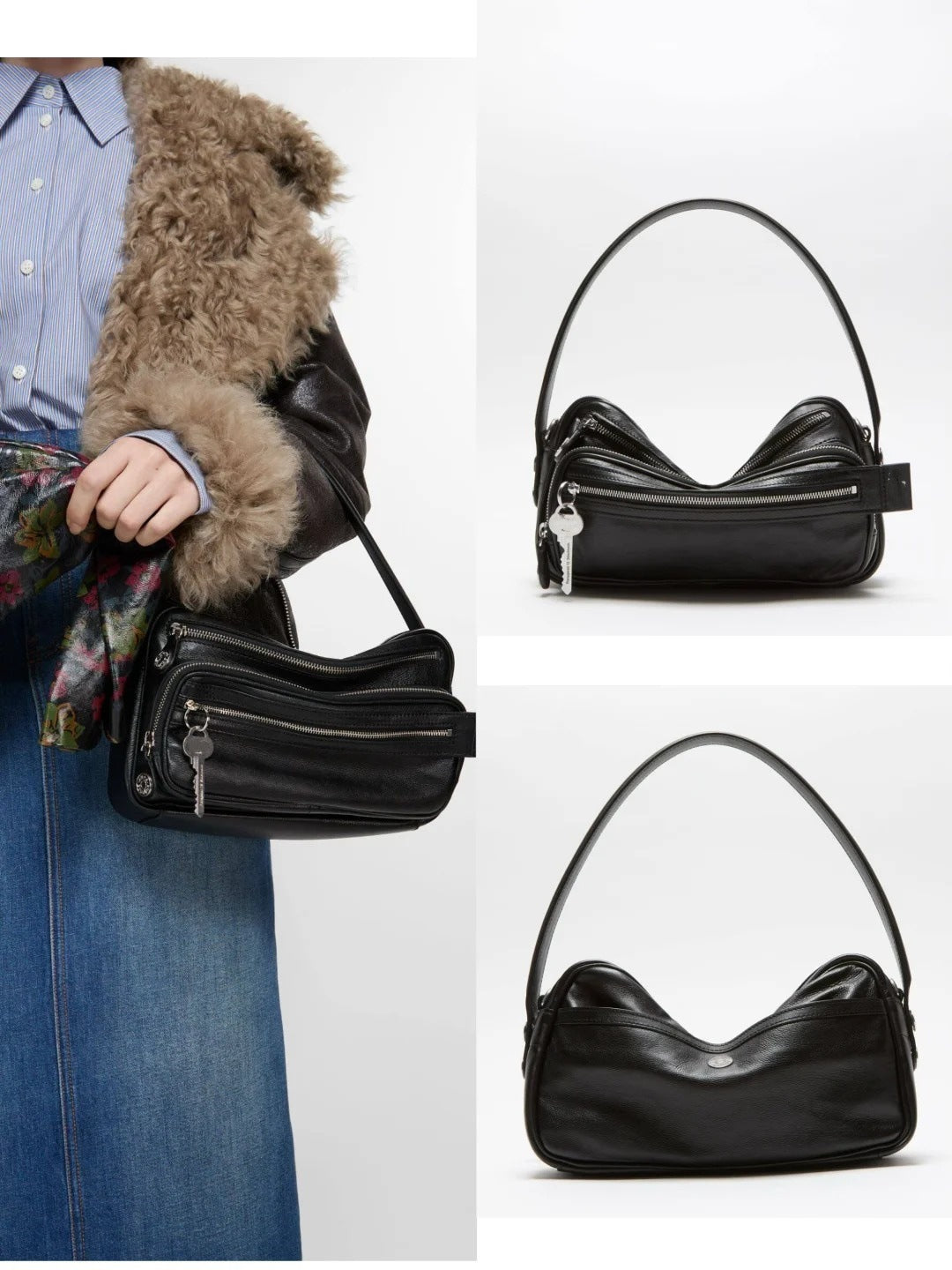 Locomotive Underarm Minority Portable Leisure Commute Women's Handbag