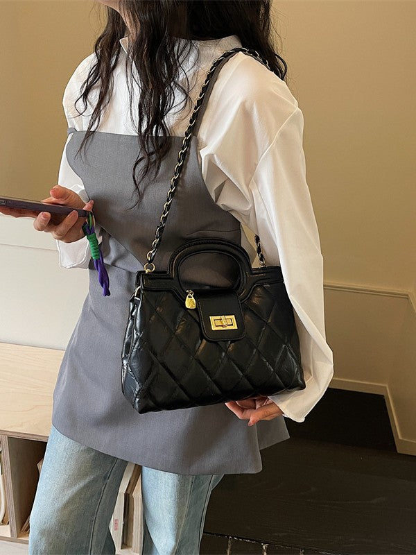 Women's Light Luxury Minority Diamond Chain Fashion Handbags