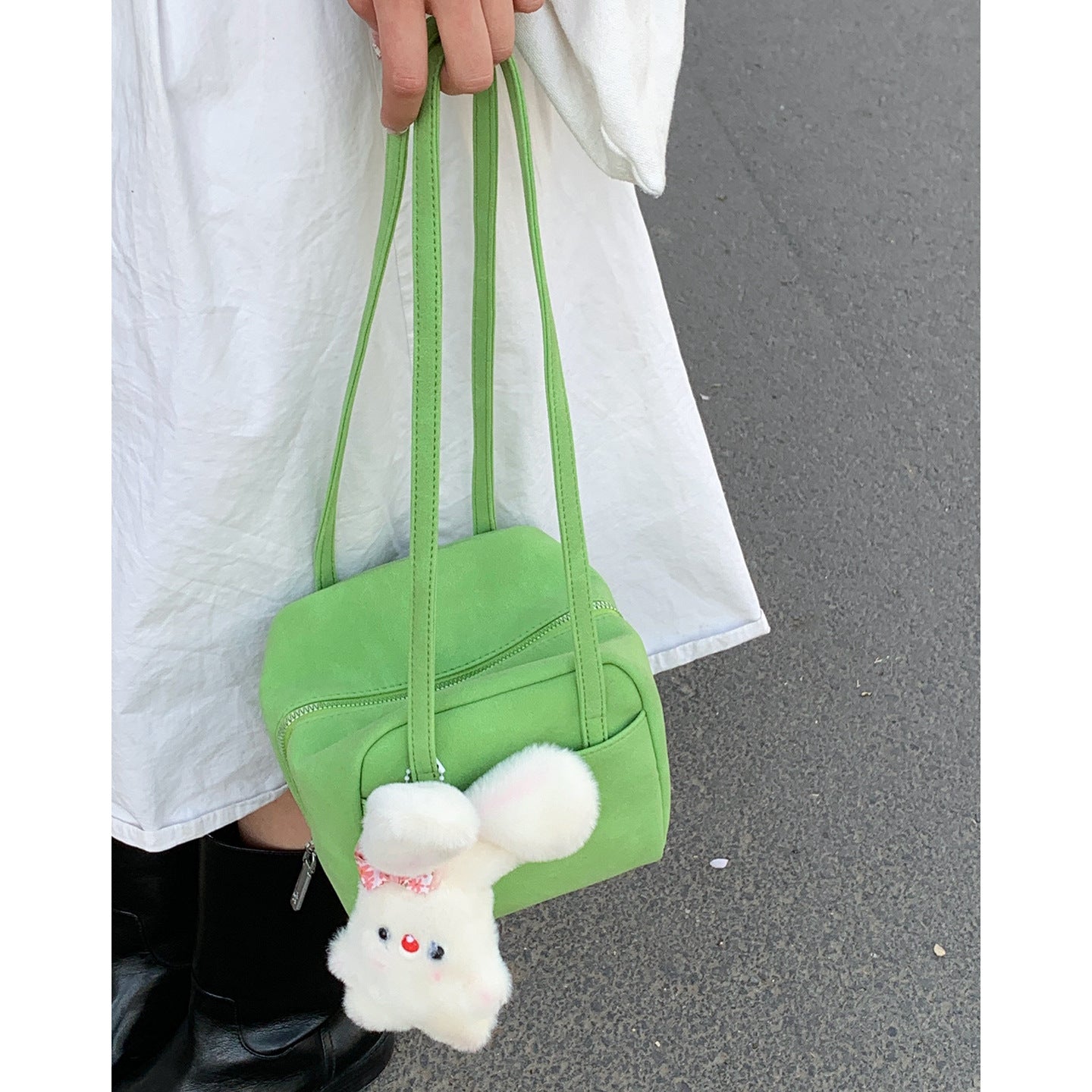 Women's Summer Fashion Macaron Color Carrying Simple Korean Bags