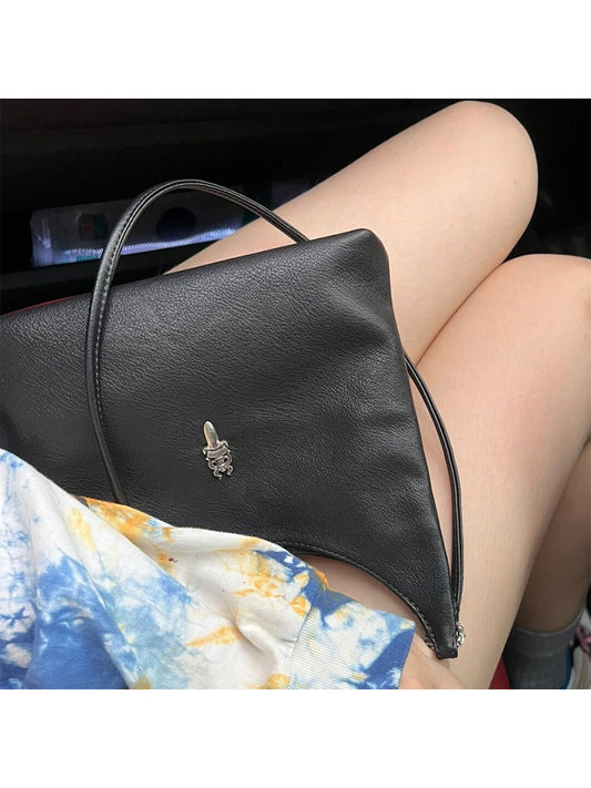 Women's Trendy Cross Genuine High-grade Light Luxury Commuter Women's Leather Bag