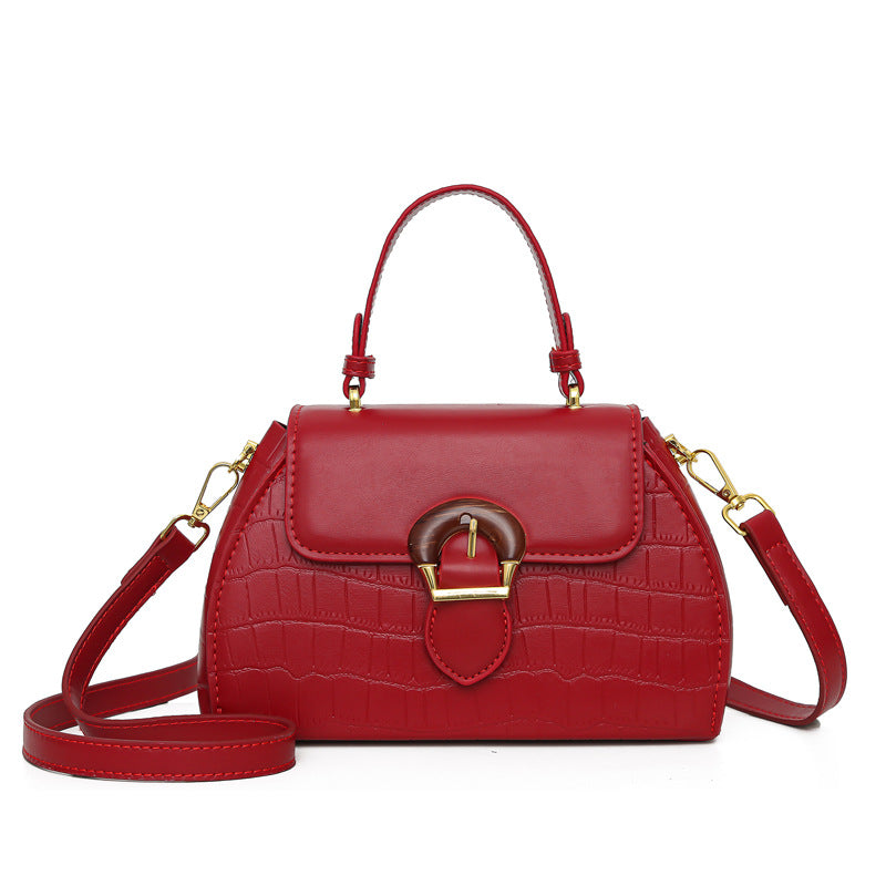 Women's Simple Fashion Stone Pattern For Women's Messenger Bag