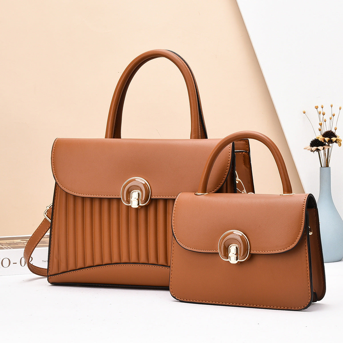 Women's Match Sets Large Capacity Fashion Commuter Handbags