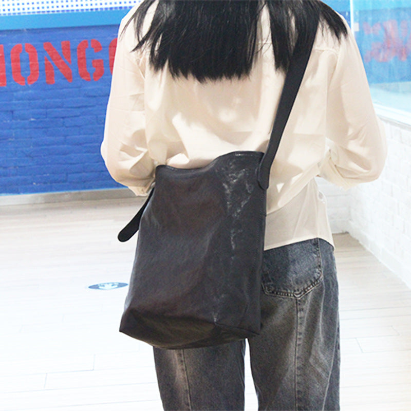 Comfortable Glamorous Women's Leather Advanced Exquisite Women's Messenger Bag