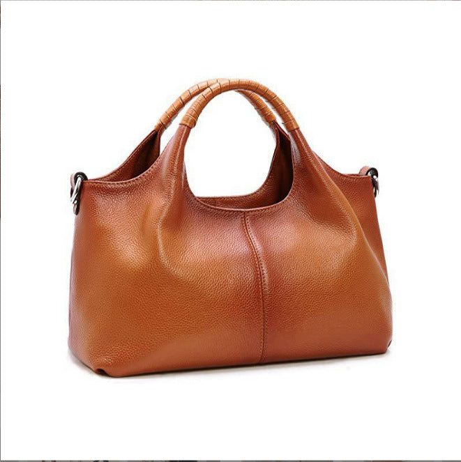 Women's Fashion Soft Leather Big Commuter Large Handbags