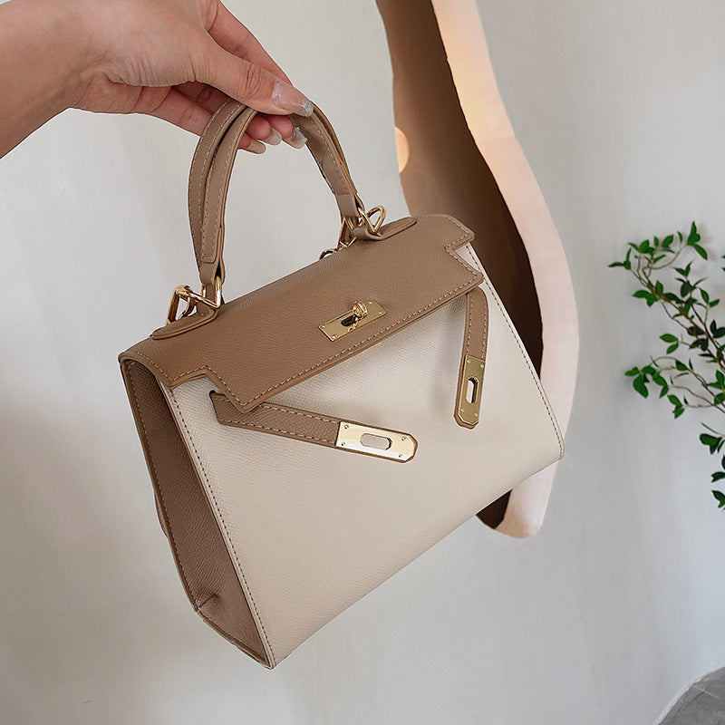 Women's Second Generation Medium Contrast Color High Women's Handbag