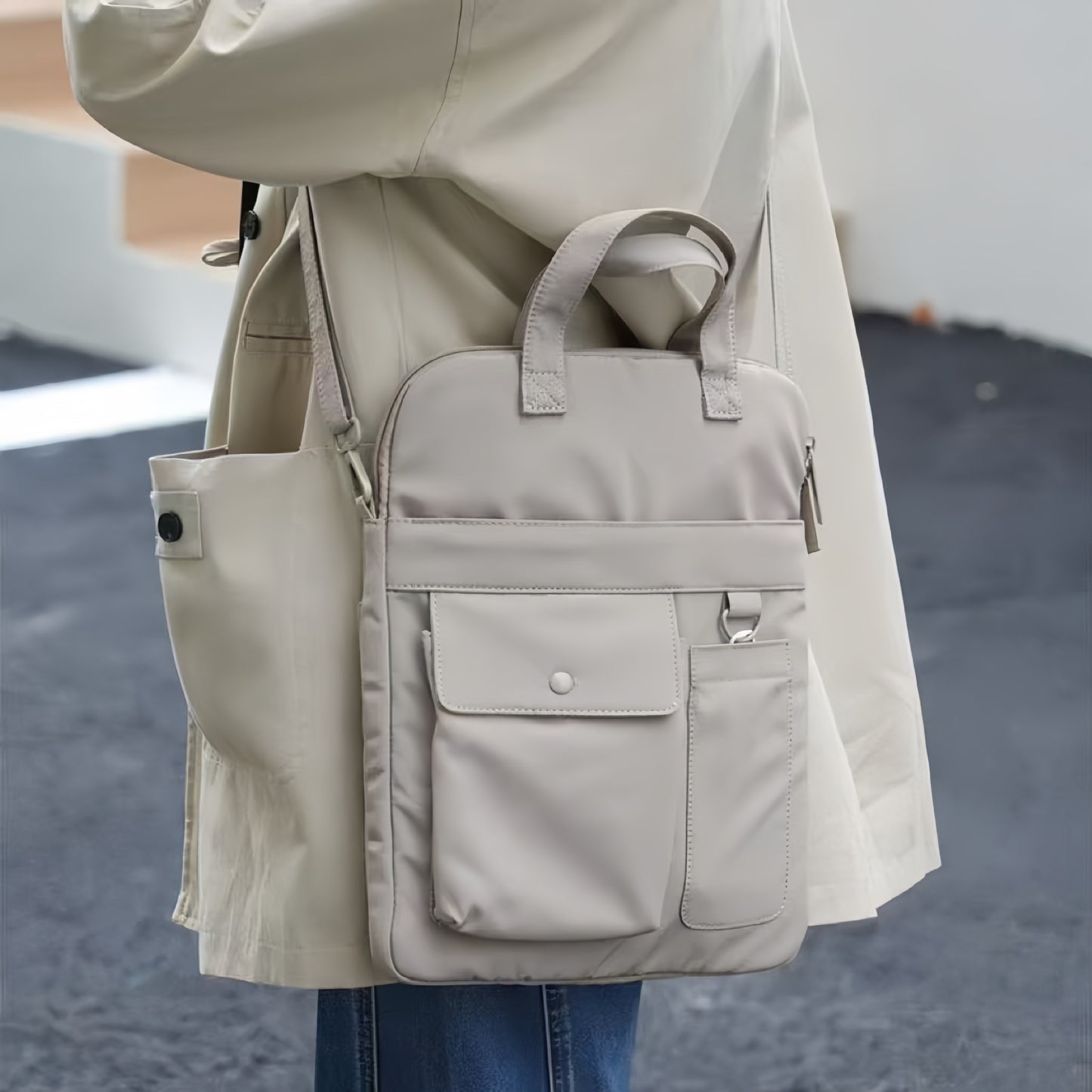 Women's & Men's Inch Commuter Business Trip Sling Laptop Bag