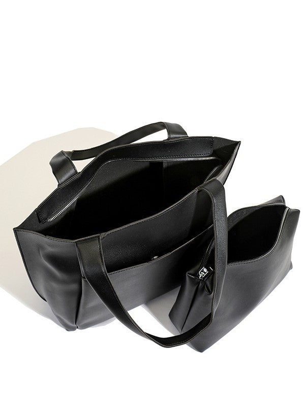 Women's Large Capacity Winter Korean Commuter Fashion Tote Bag