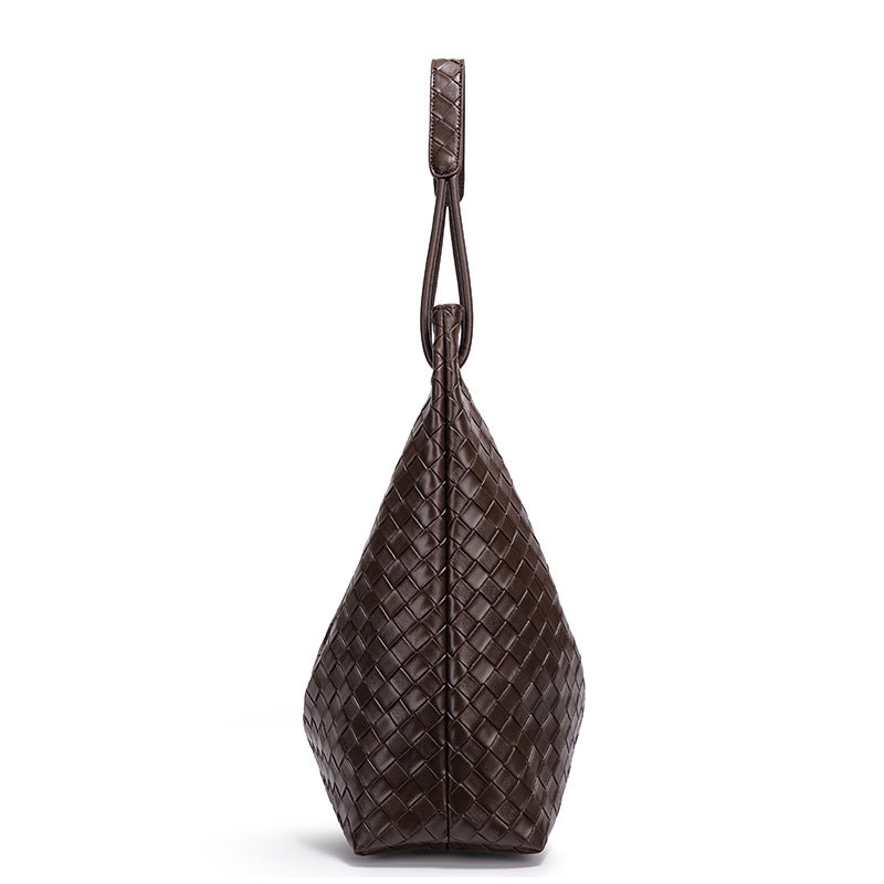 Women's Fashionable Woven Large Capacity High-grade Idle Handbags