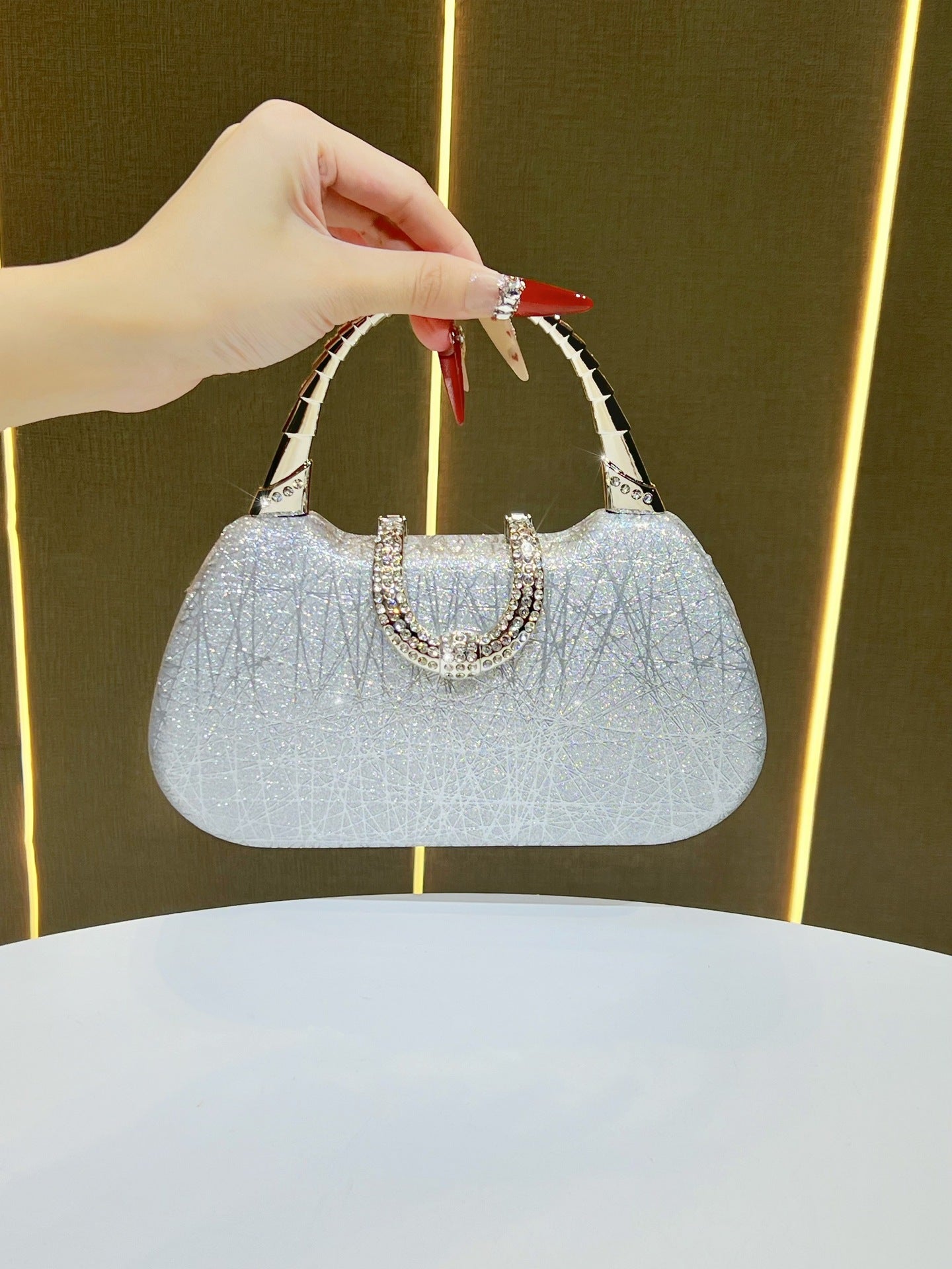 Women's Cheongsam Hand Fashion Wedding Banquet Dinner Bag