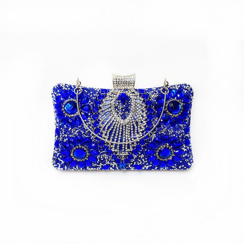 Rhinestone Diamond Banquet Clutch Dress Garment Evening Bags
