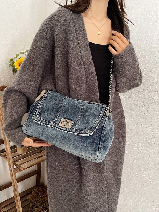 Women's Summer Fashion Chain Large Capacity Totes Women's Shoulder Bag
