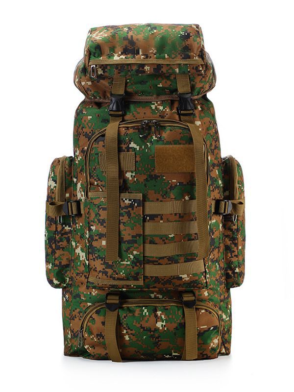Men's Large Capacity Camouflage Tactics Oxford Cloth Hiking Outdoor Camouflage, Military Fan Bag